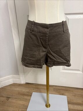 Mossimo Supply Co. Rolled-Hem Women's Shorts in Dark Brown
